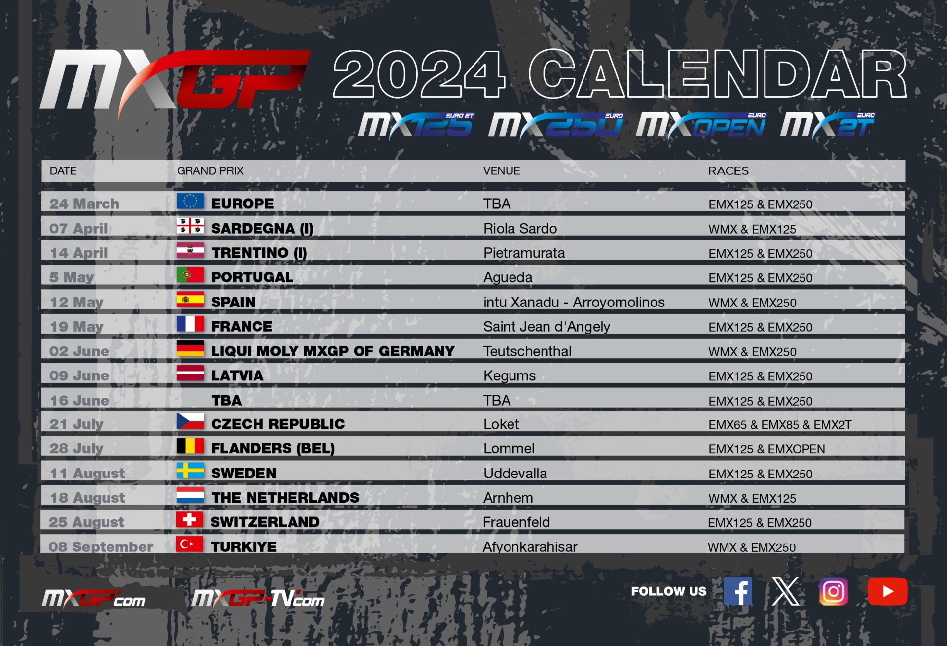 Motocross Termine 2024 Deutschland Keri Selena
