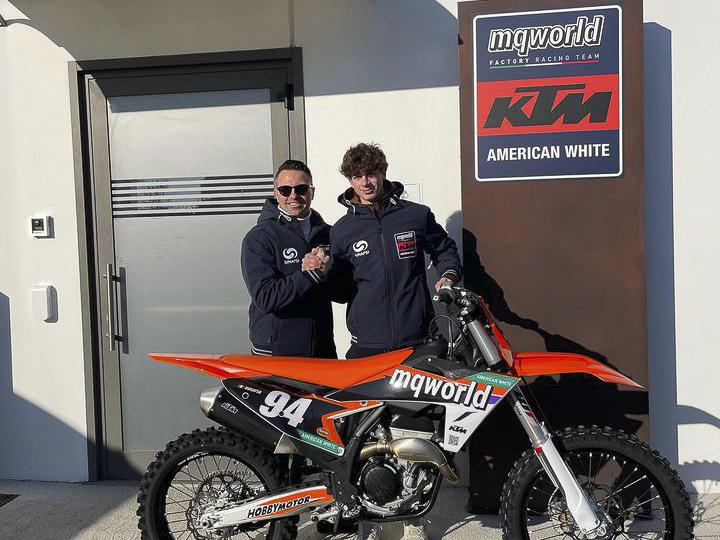 Patrick Busatto MQ World Factory racing team 2024