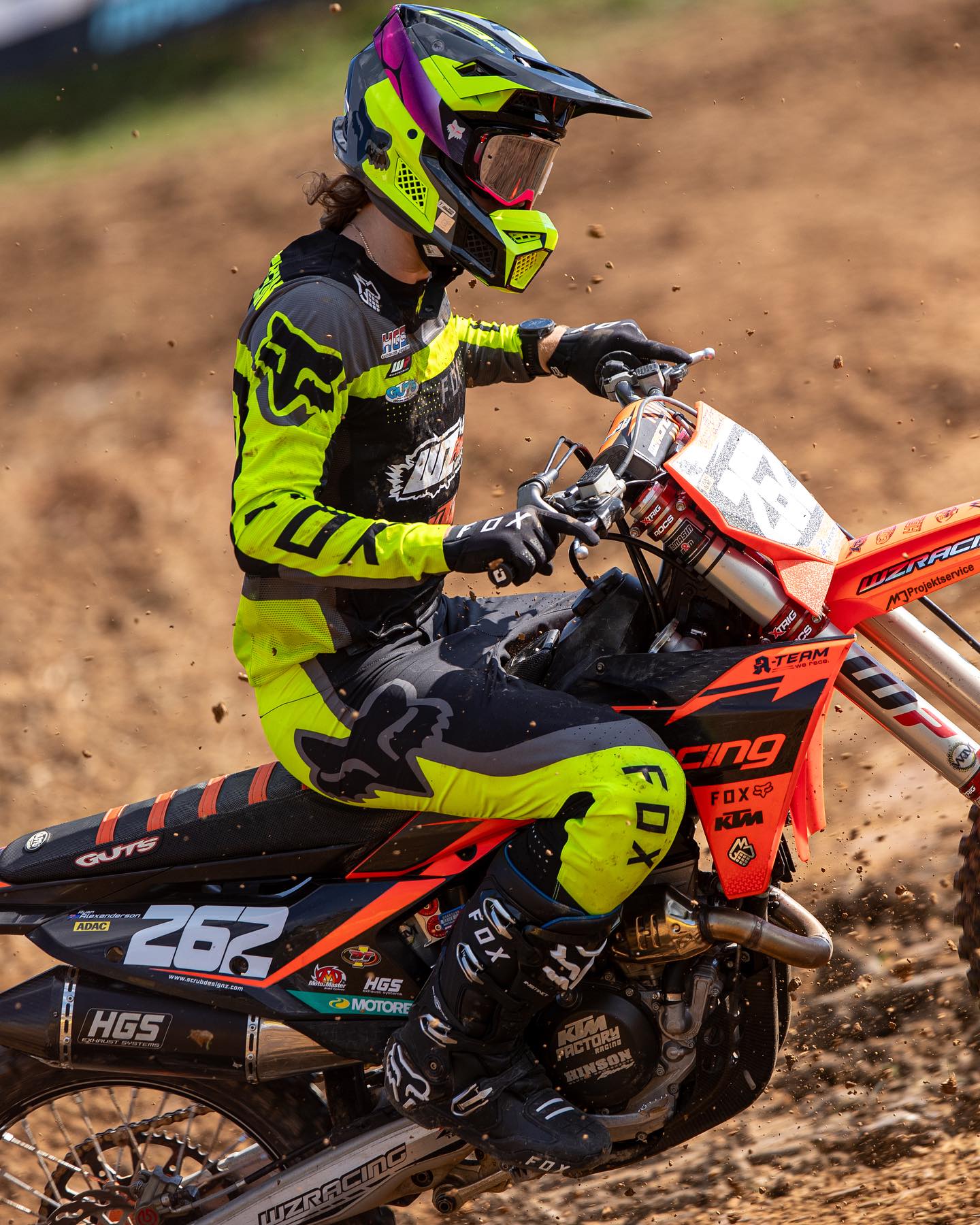 Ryan Alexanderson con WZ Racing KTM anche nel 2024 per l'europeo EMX250