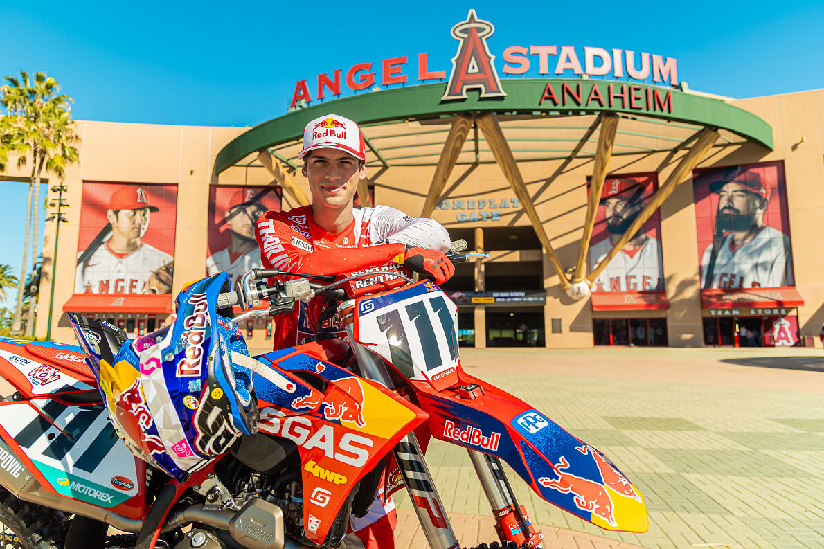 Jorge Prado al debutto nel Supercross Usa 450 ad Anaheim