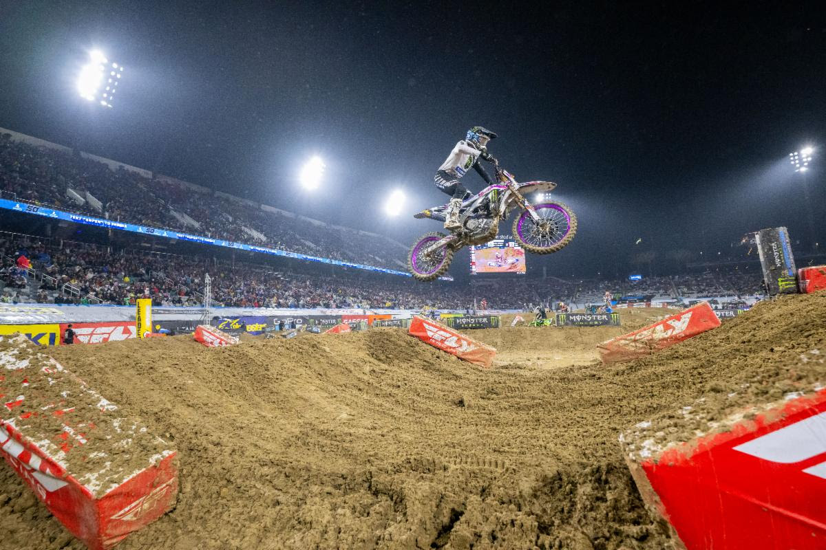 Secondo posto Classe 450SX - Cooper Webb