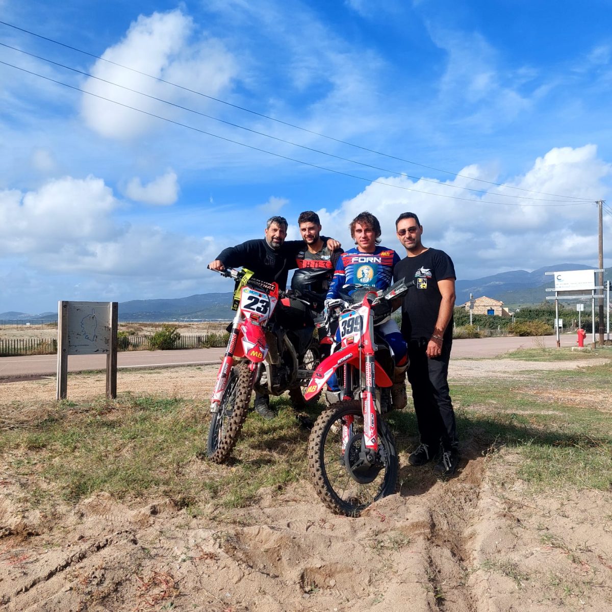 l'MB team al lavoro in preparazione alla stagione 2024