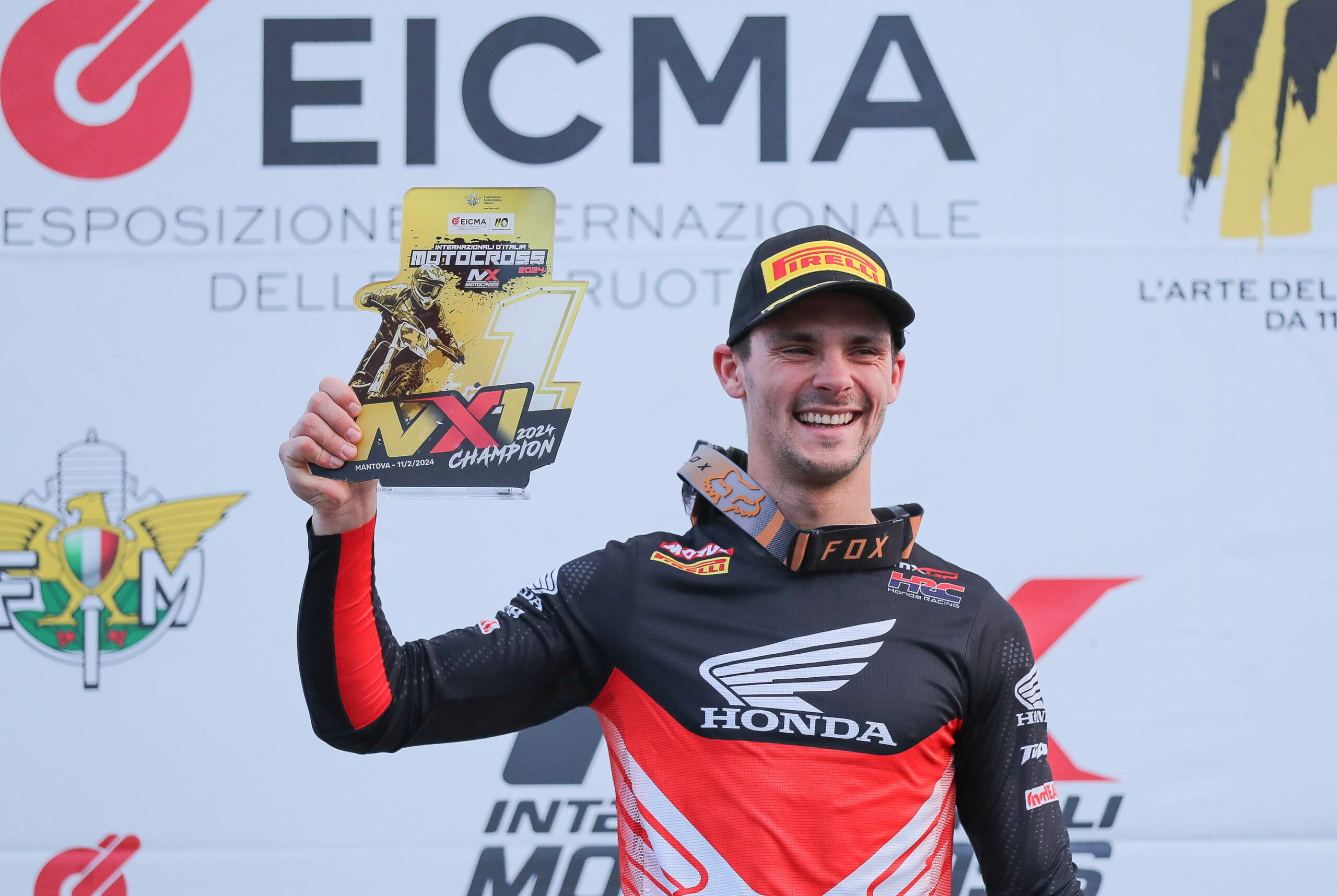 Gajser winner Mantova 2024 intmx