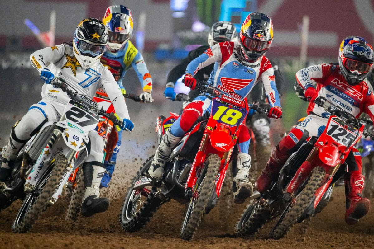 start Glendale Lawrence supercross 2024