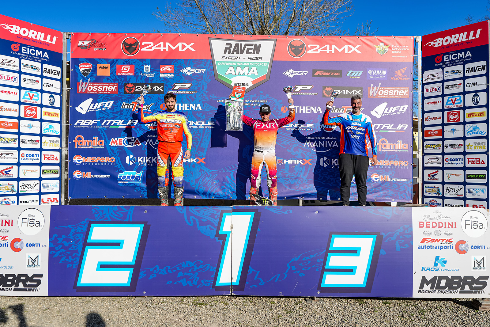 Podio Ama1 Mx1 - ph. Matteo Buccarini