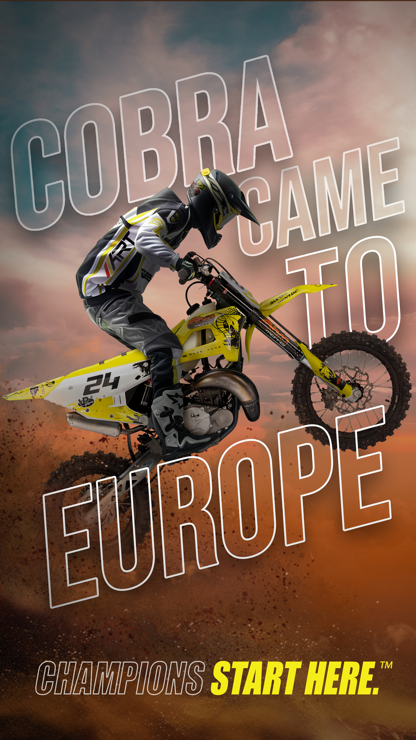 Cobra moto sbarca in Europa