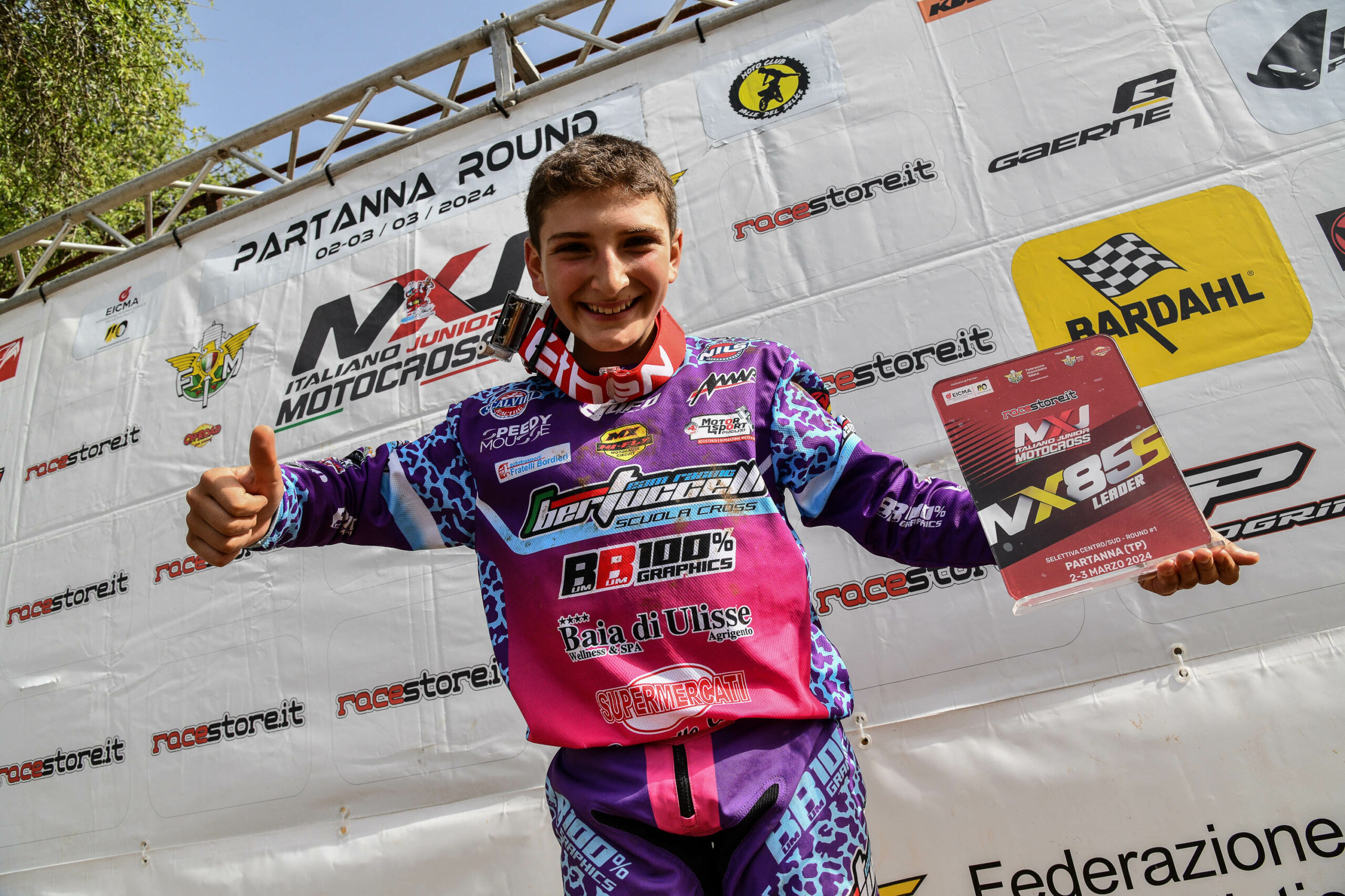 Ferraro red plate Partanna 2024