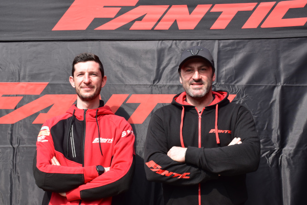 Davide Guarneri e Alex Salvini supervisor Fantic racing 2024