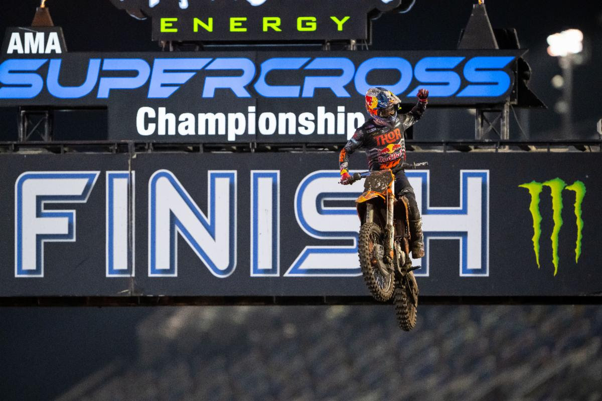 Vialle wins Daytona 250SX 2024