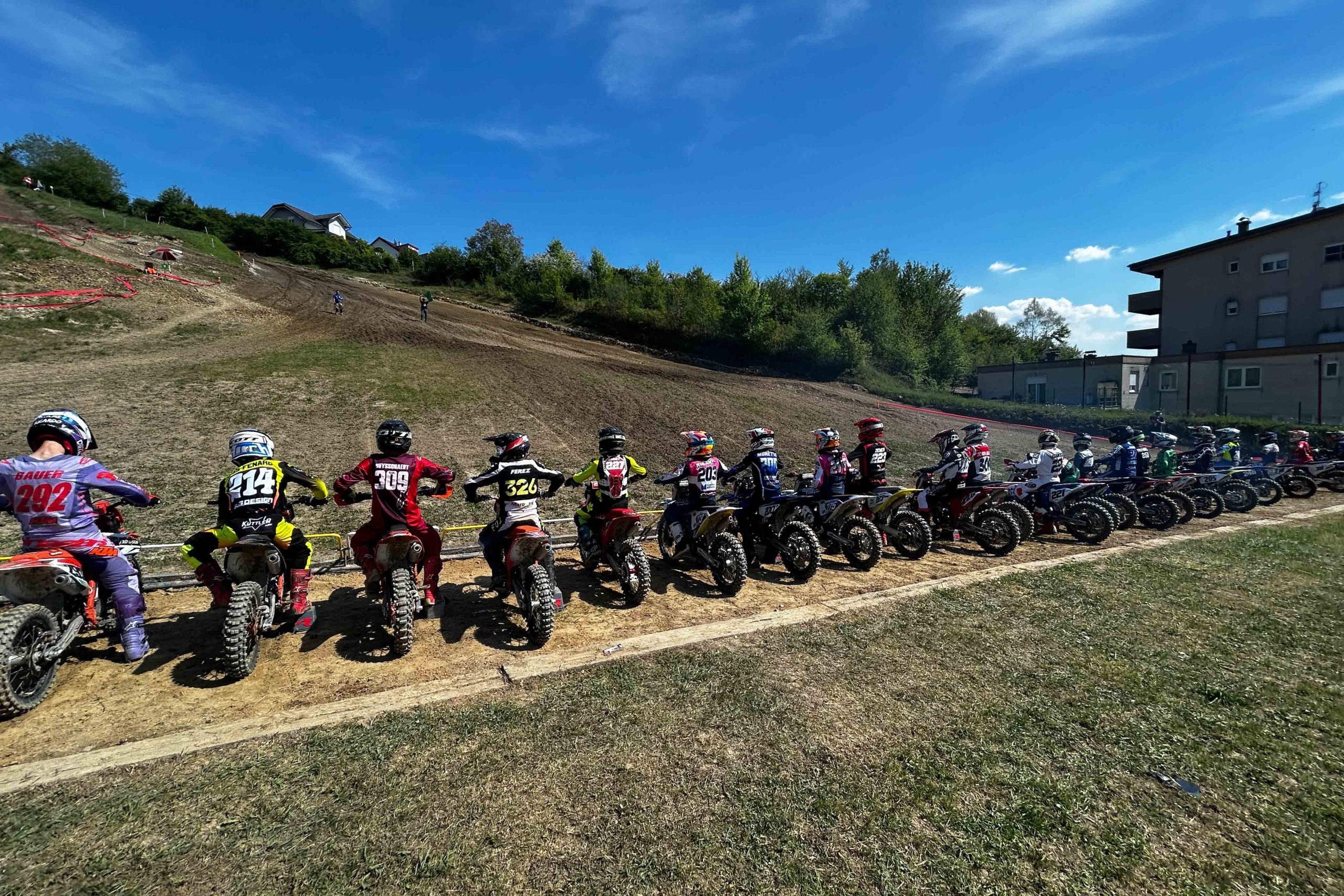 partenza EMX mini Croazia 24 aprile 2024