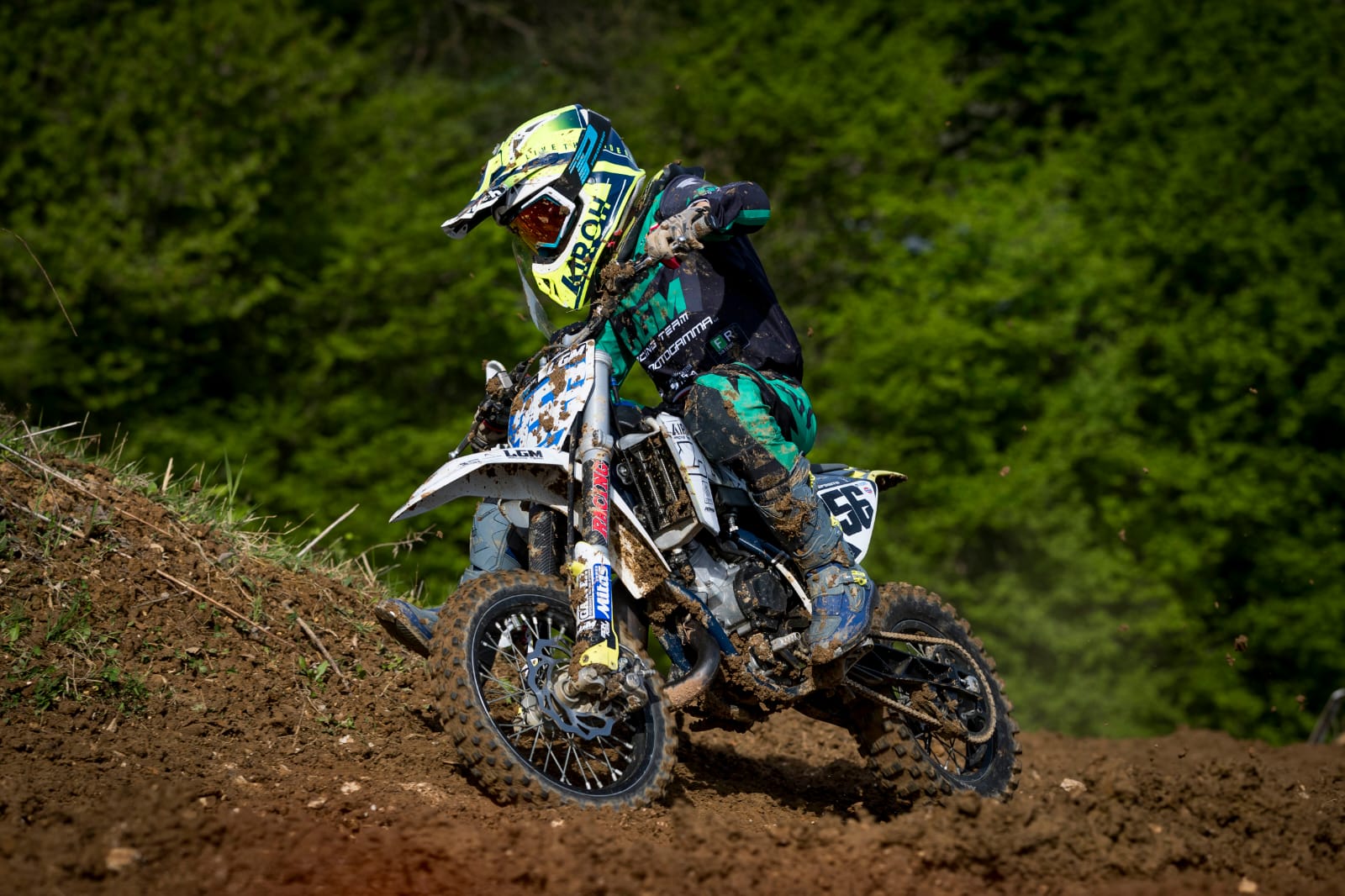 Achille Esposito campionato europeo EMX65 - Croazia