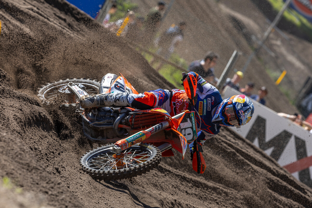 Sacha Coenen nel GP del Trentino MX2