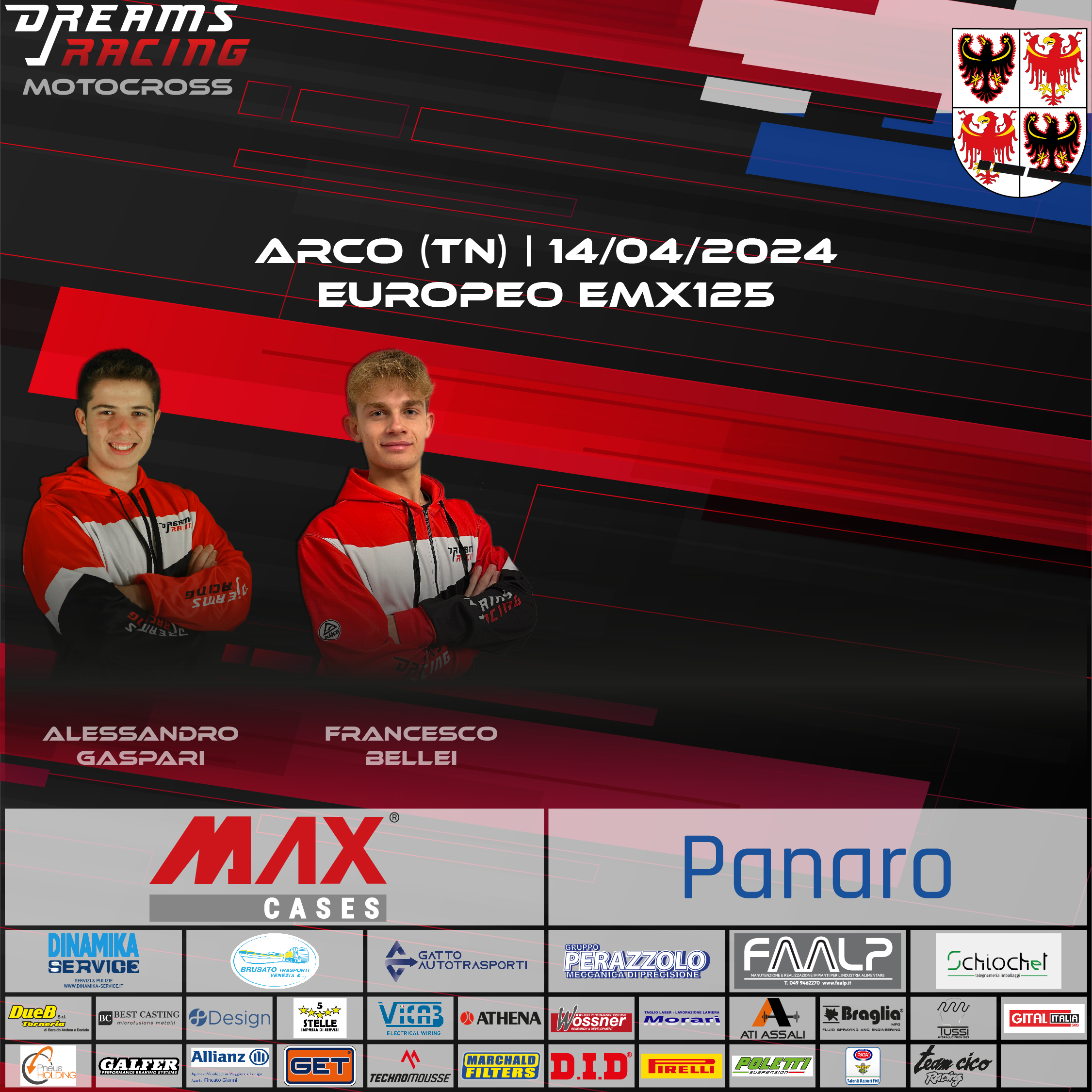 pregara mx europeo arco Dreams racing