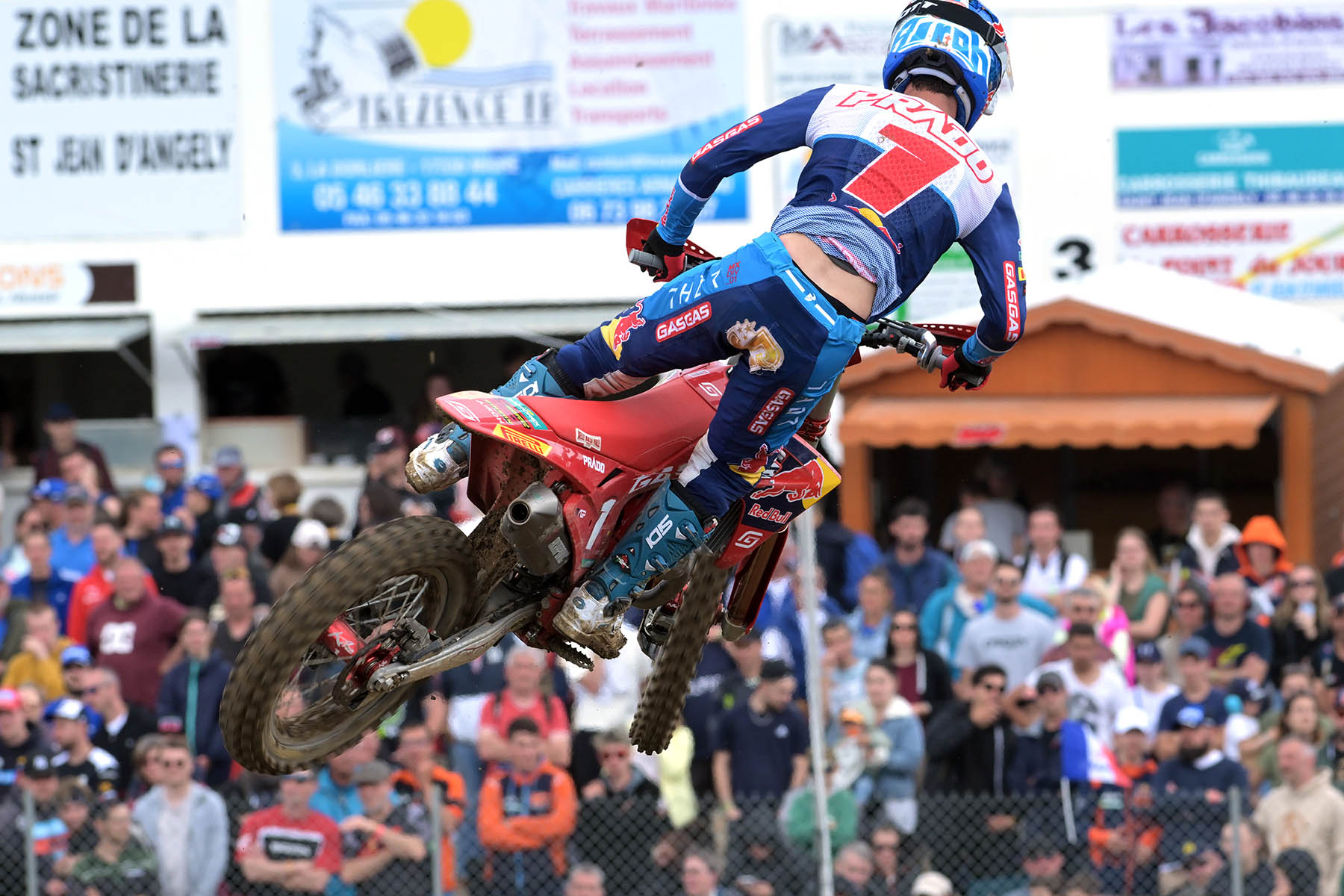 Jorge Prado nel GP di Francia MXGP