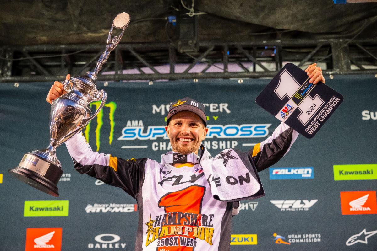 RJ Hampshire 250SX winner 2024