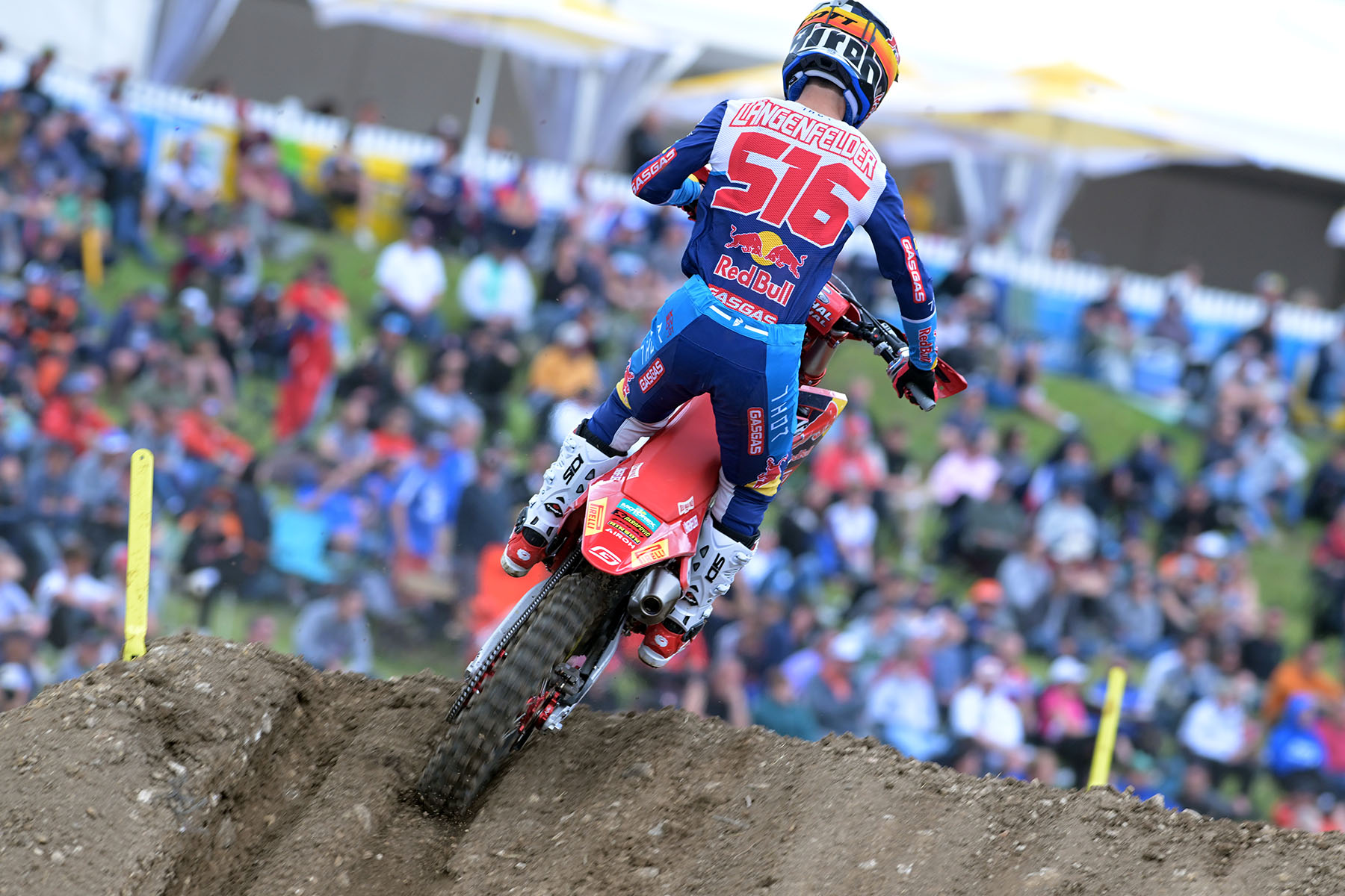 Simon Langenfelder nel GP di Francia MX2