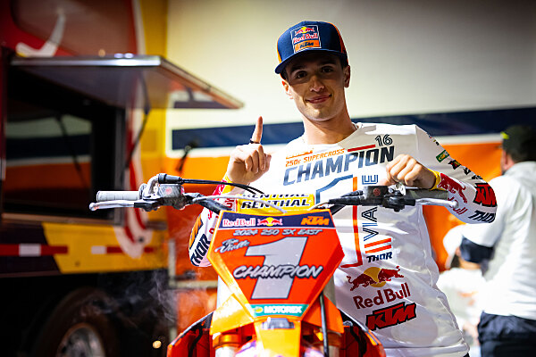 Tom Vialle numero 1 del supercross 250SX est