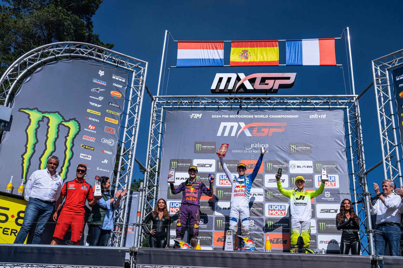 podio MXGP Galizia 2024