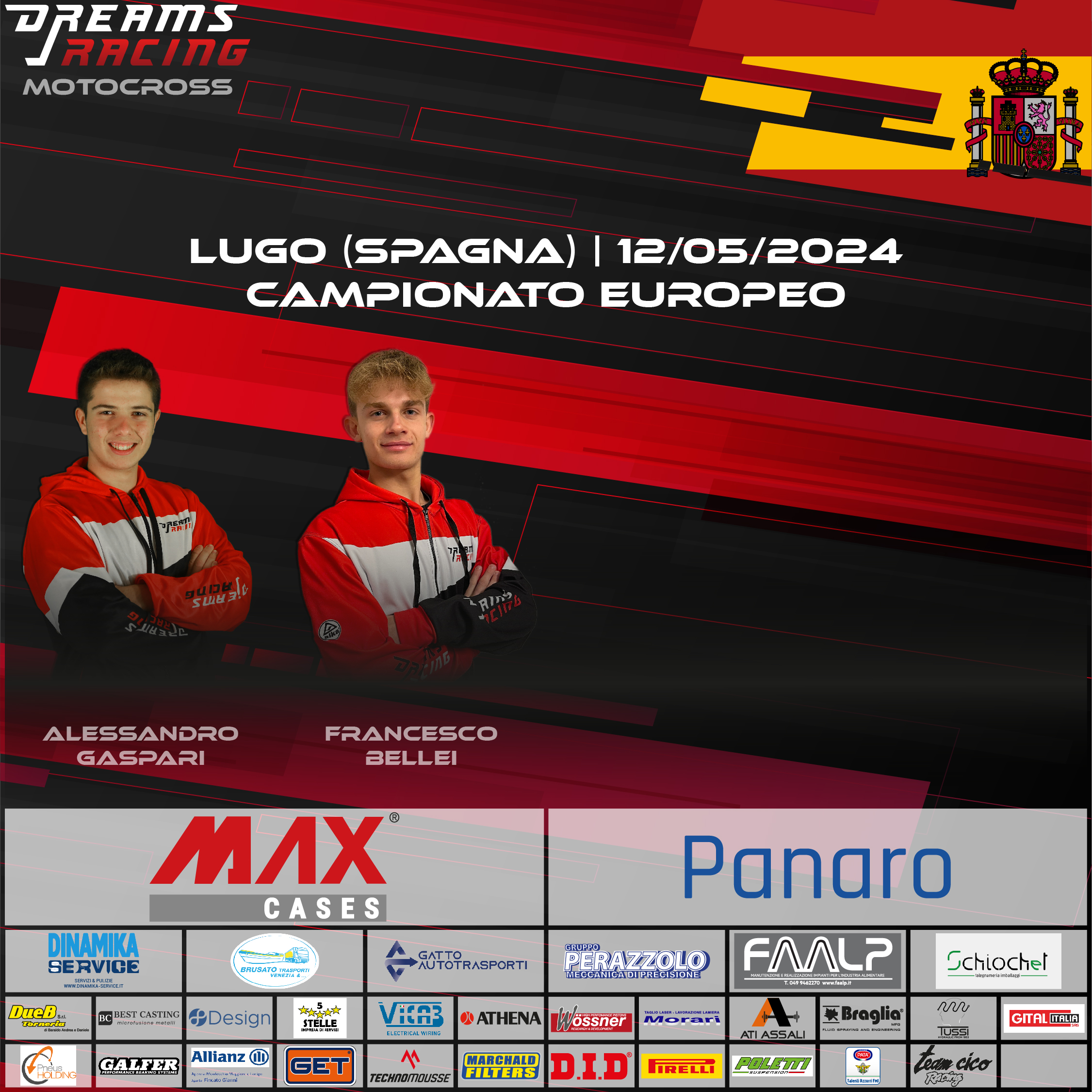 pregara mx euro spagna Dreams racing team