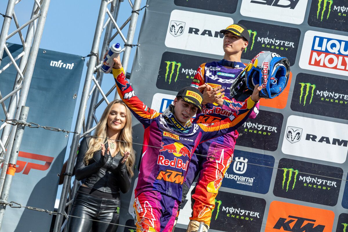 Sacha Coene vittorioso nel GP d'Italia MX2 a Maggiora