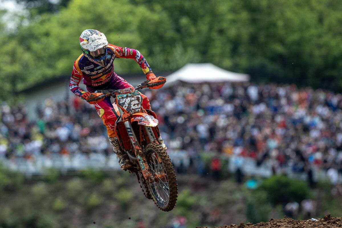 Liam Everts secondo nel GP d'Italia MX2 a Maggiora