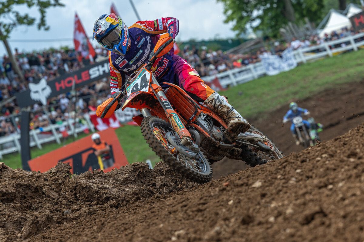 Jeffrey Herlings secondo nel GP d'Italia MXGP a Maggiora