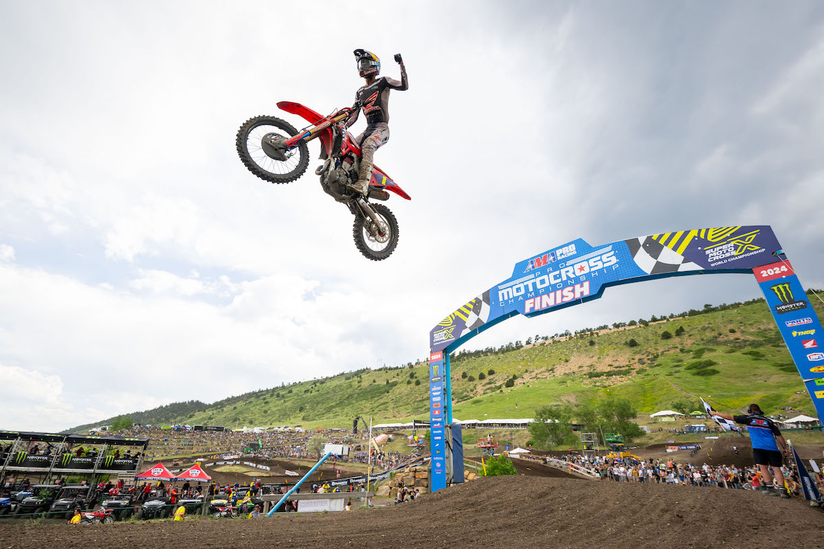 Jett Lawrence vittorioso a Thunder Valley - Pro Motocross 2024