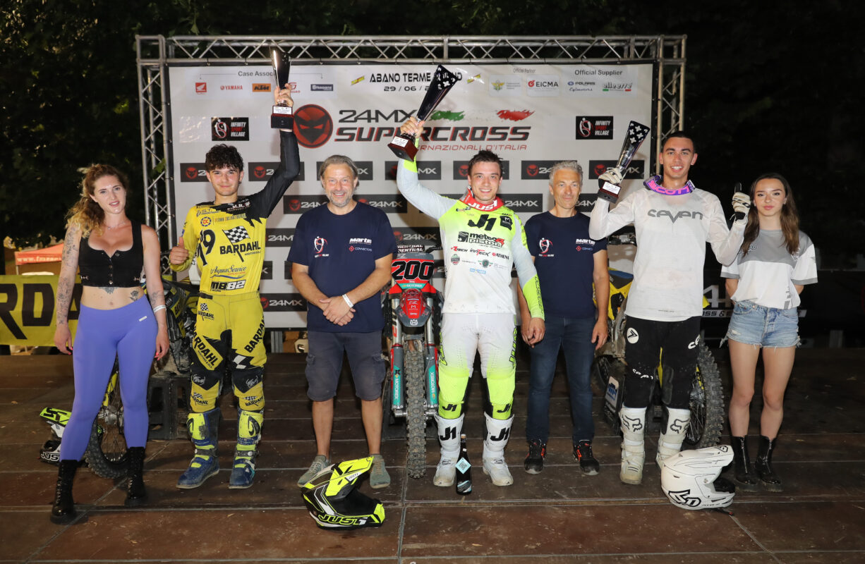 Zonta Abano terme podio supercross 2024