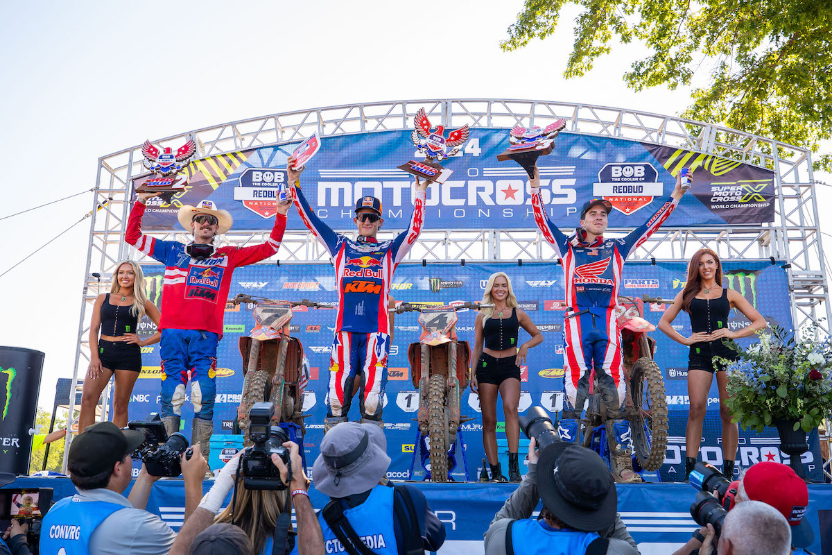 podio 450mx redbud 2024