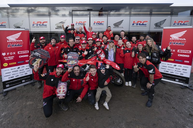 HRC team winner Gajser MXGP Europe 2025