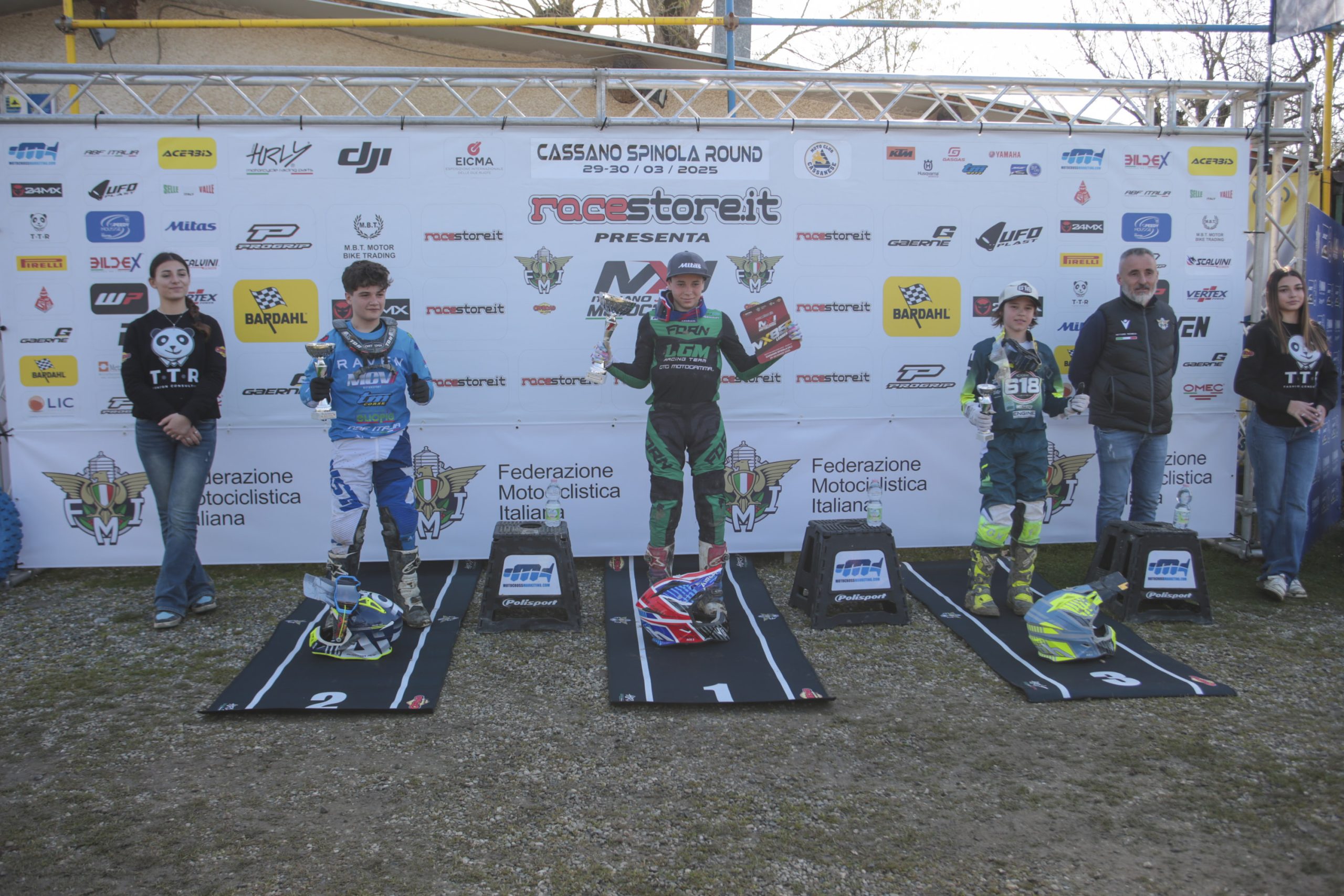 podio Senior 85 - Cassano Spinola 30 marzo