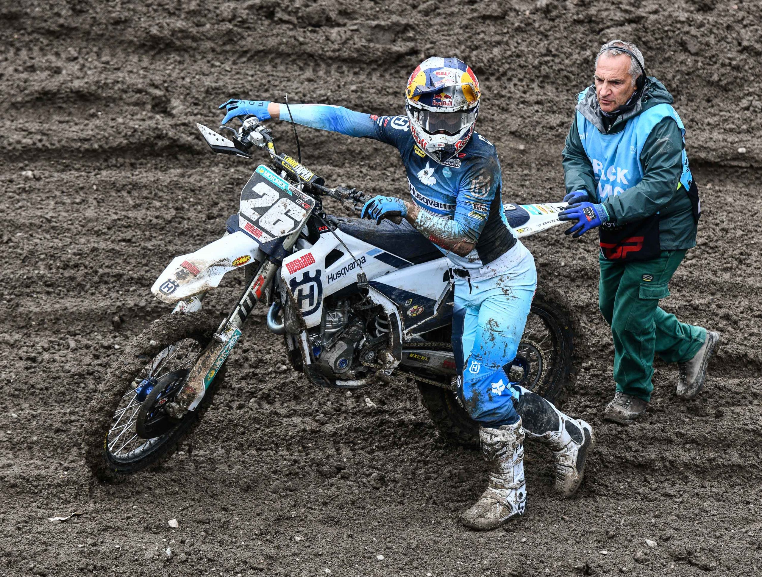 Liam Everts out subito dopo il via di gara-2