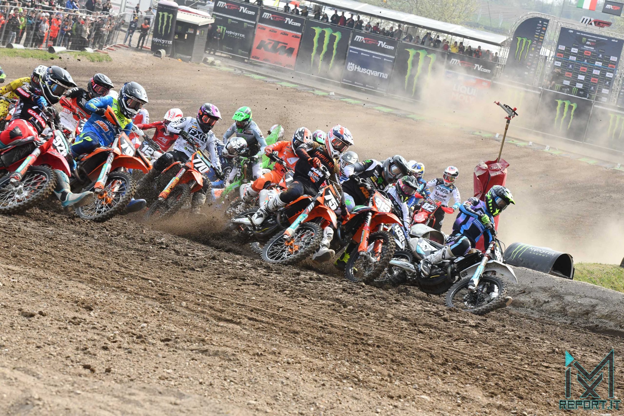 start EMX250 GP Trentino gara-1