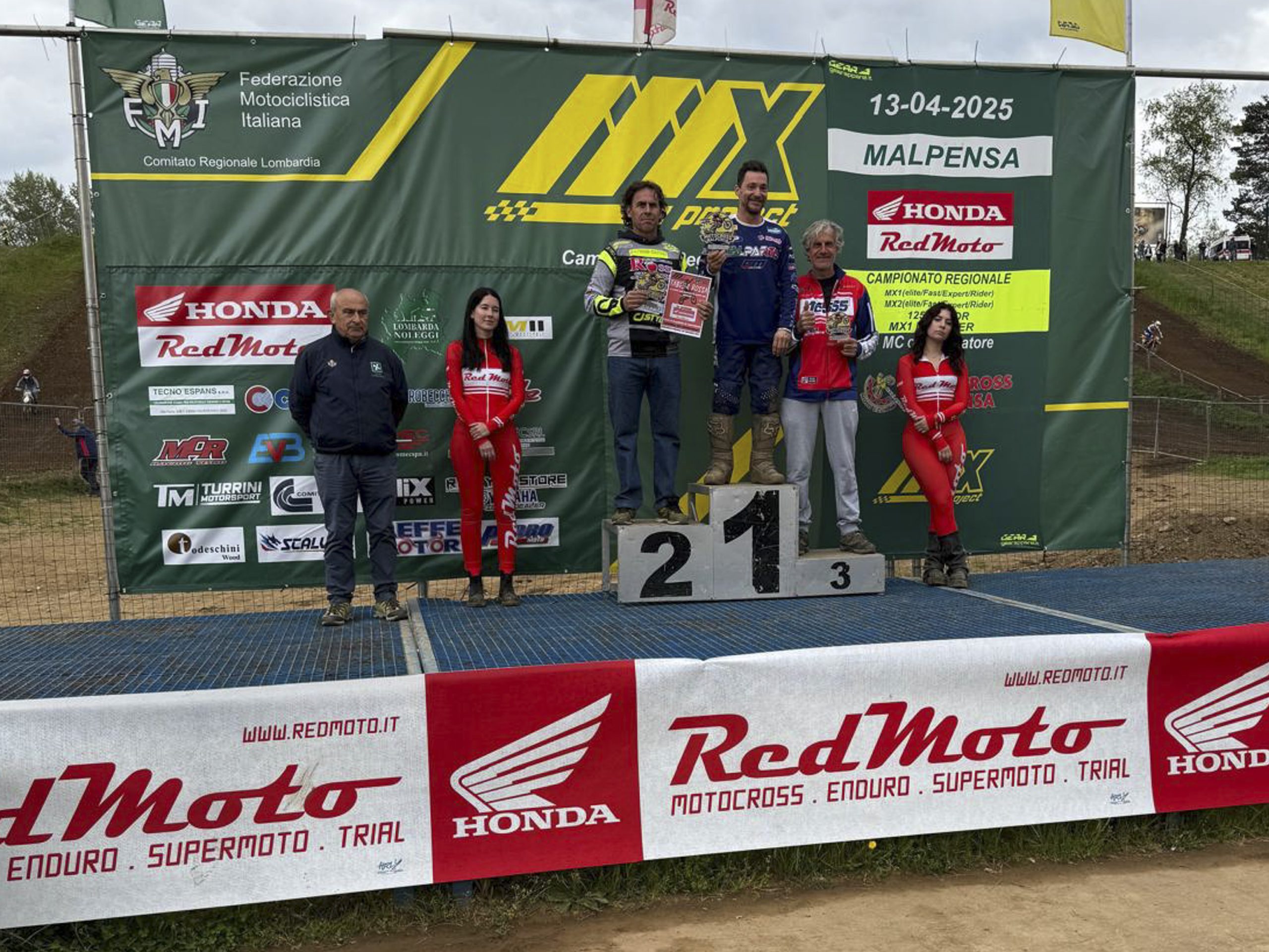 podio Superveteran MX1