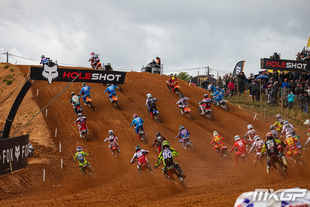 Start EMX125 race 1 GP Portogallo Agueda