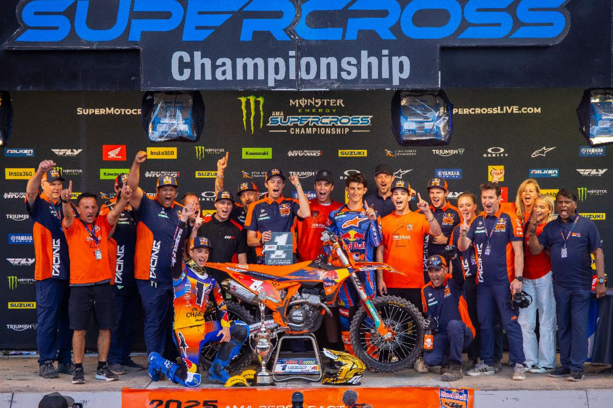 Tom Vialle campione SX250