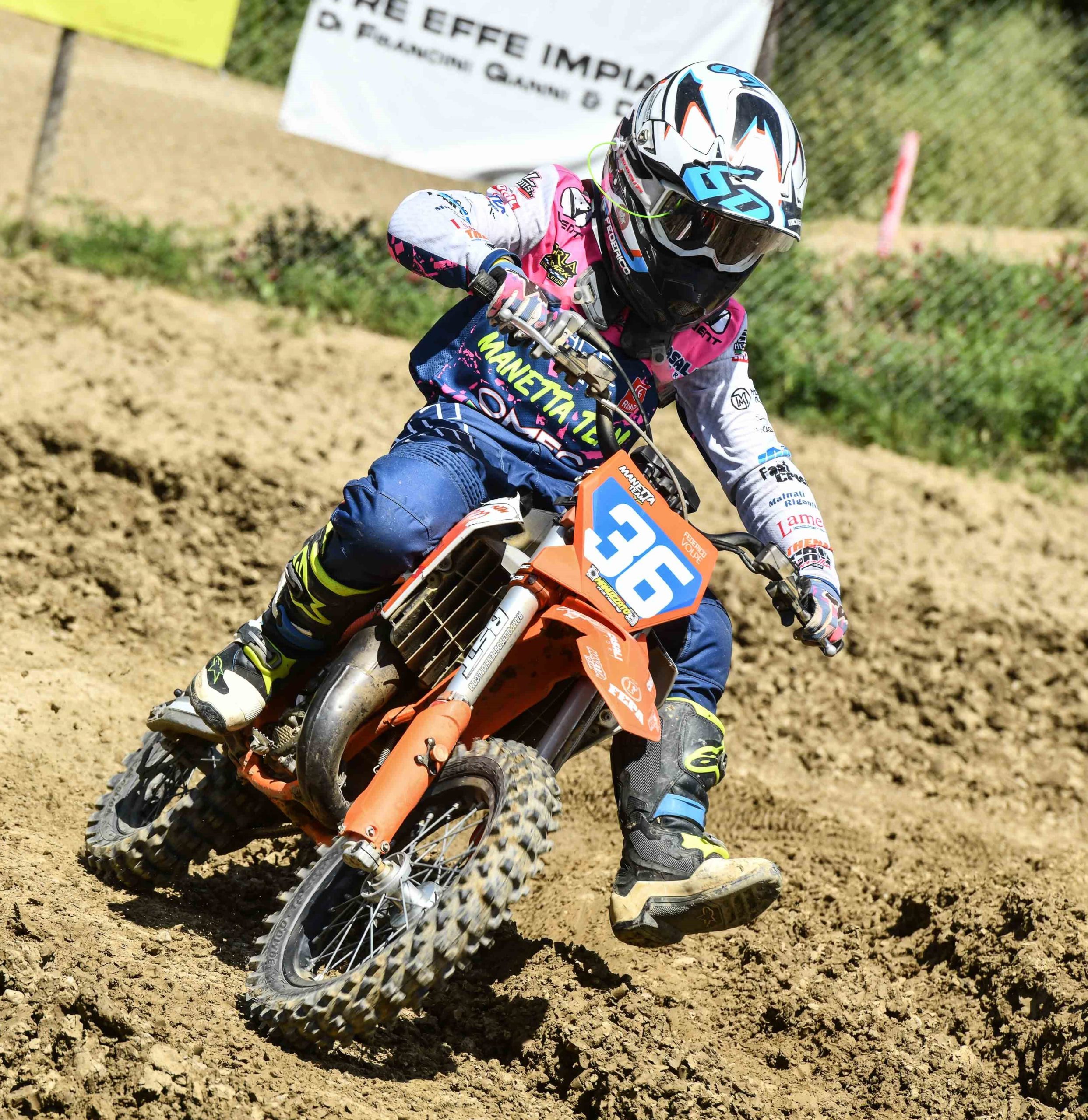 Federico Volpe in azione a Bosisio Parini