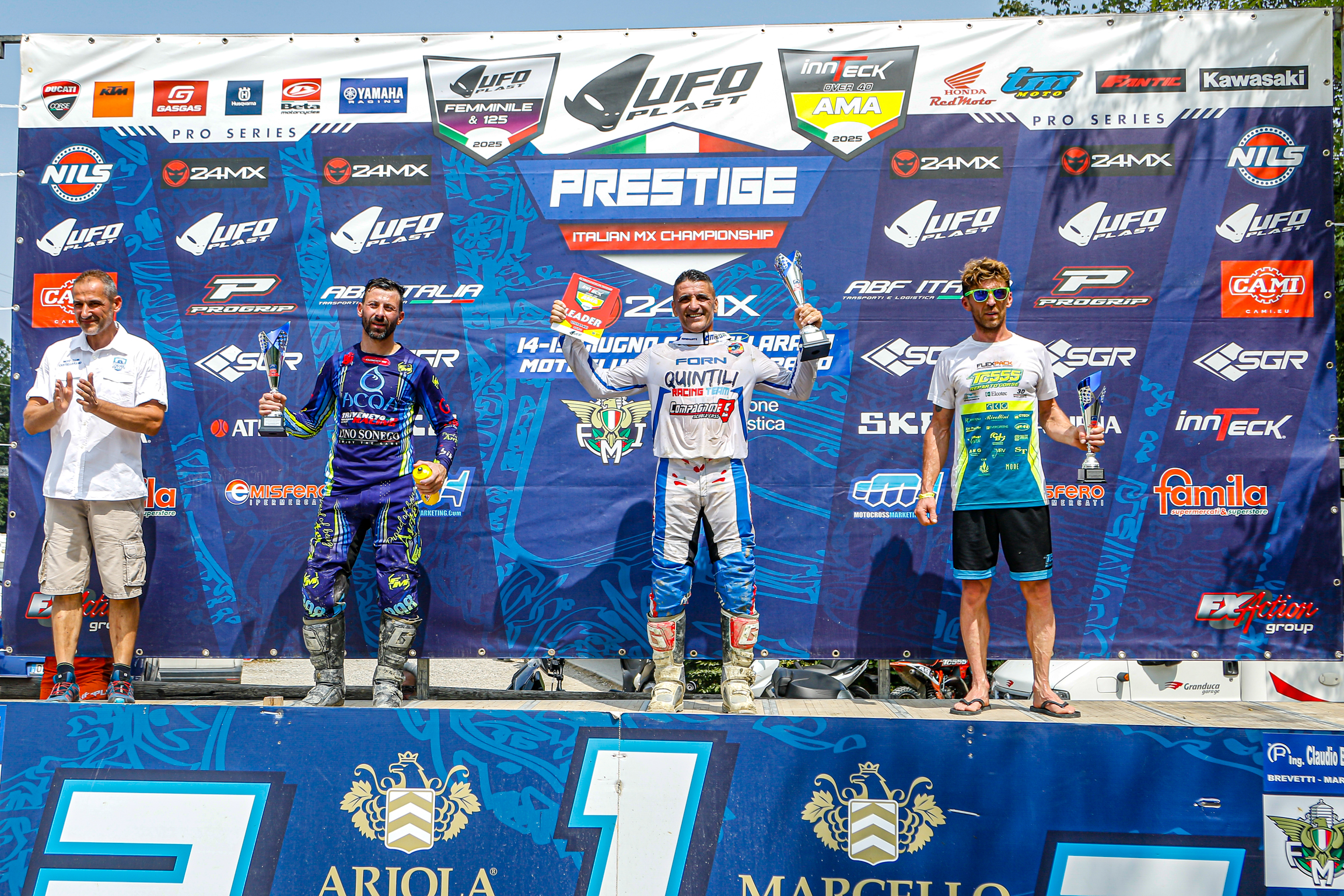 Podio Veteran MX1 - Castellarano