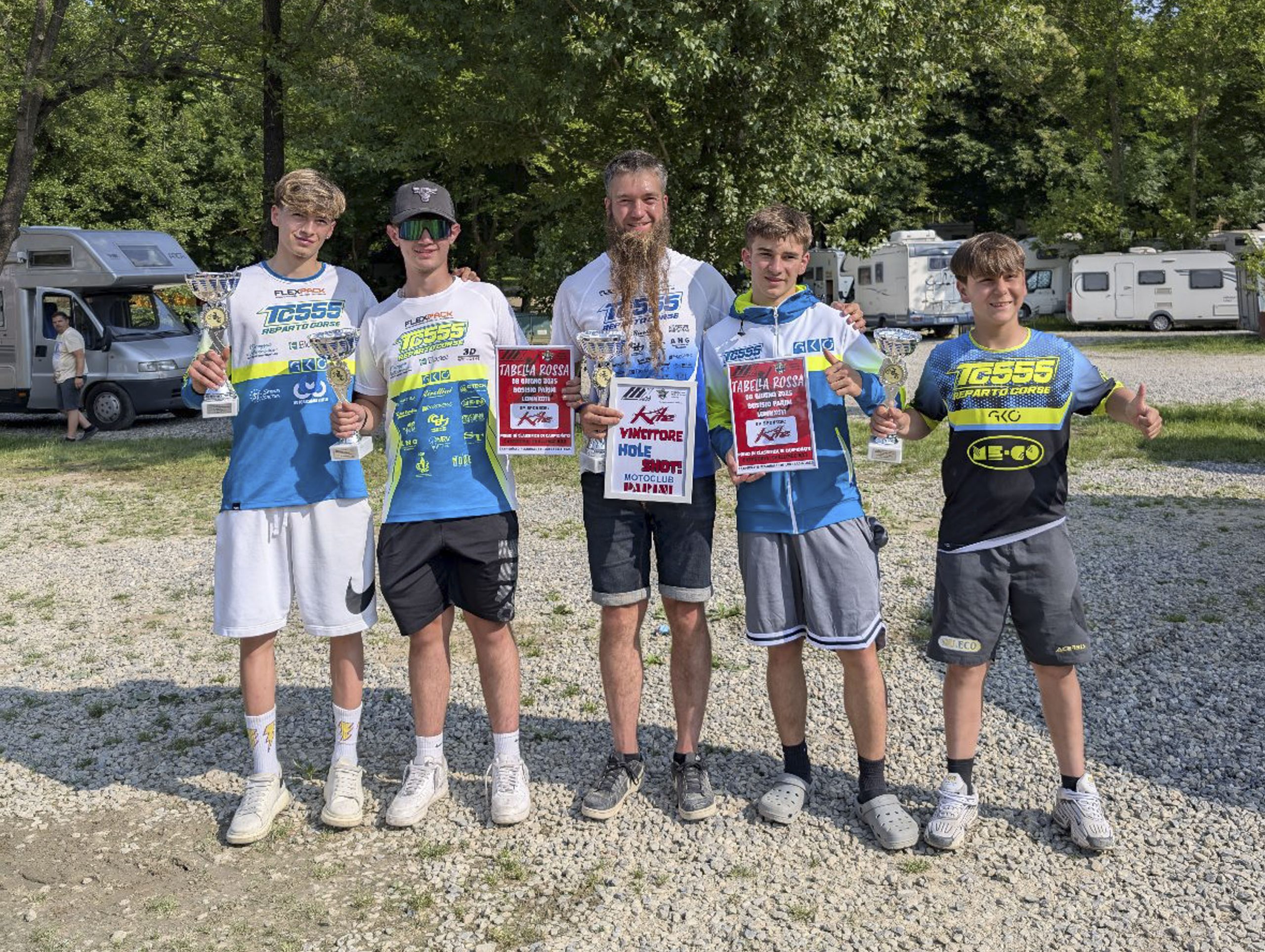 podi Bosisio Parini team Cello 555