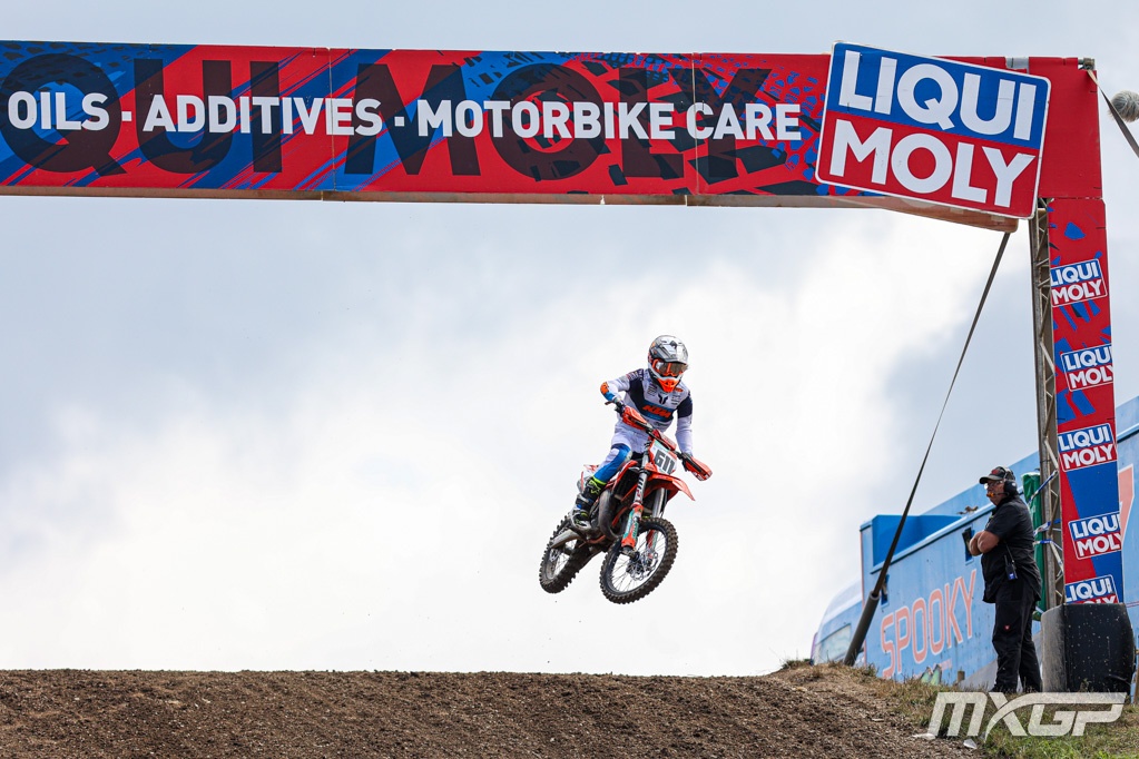 Lucas Leok appiedato al via di gara-1 è stato il grande deluso della EMX85