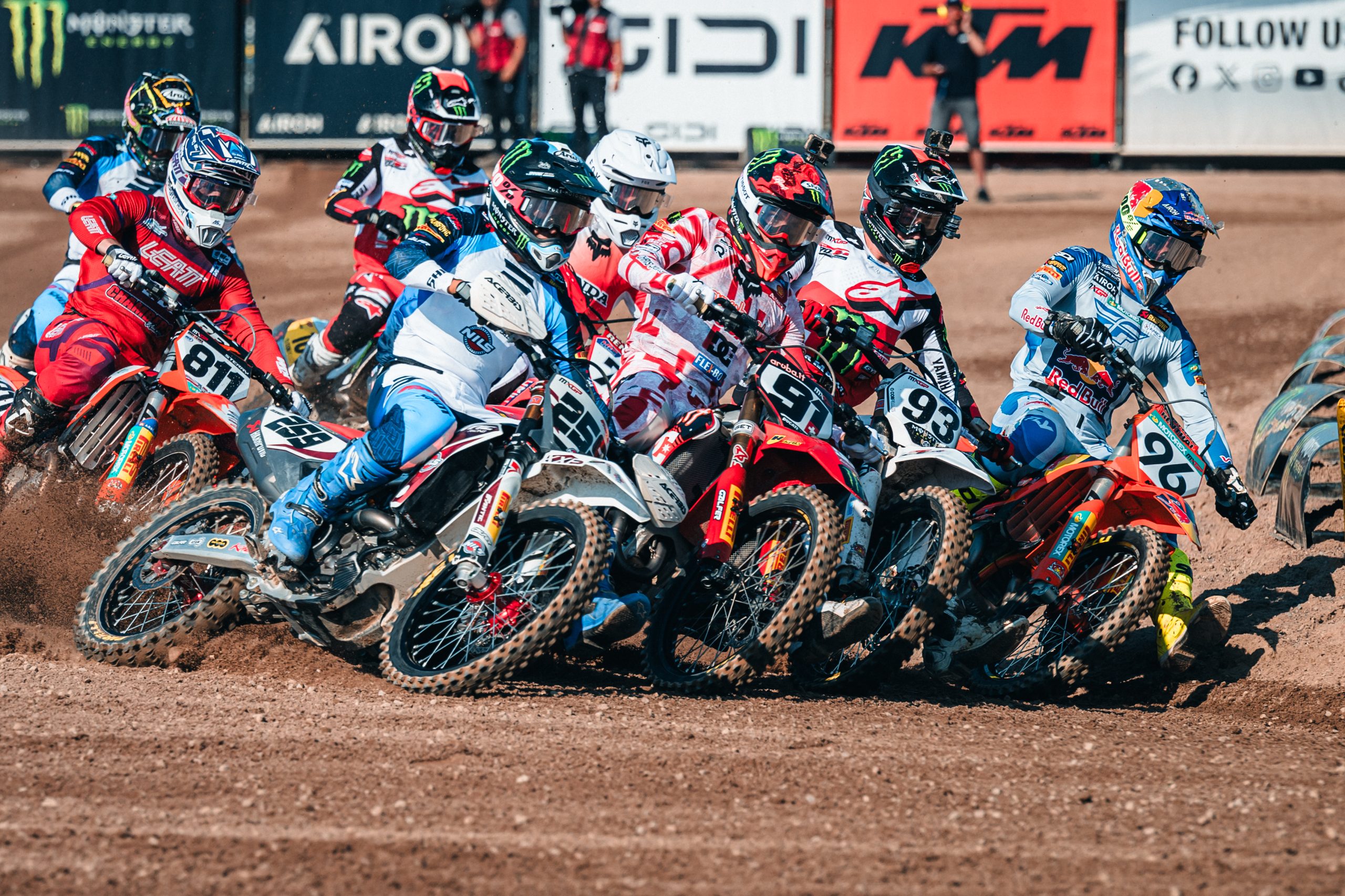 La partenza MXGP in Finlandia