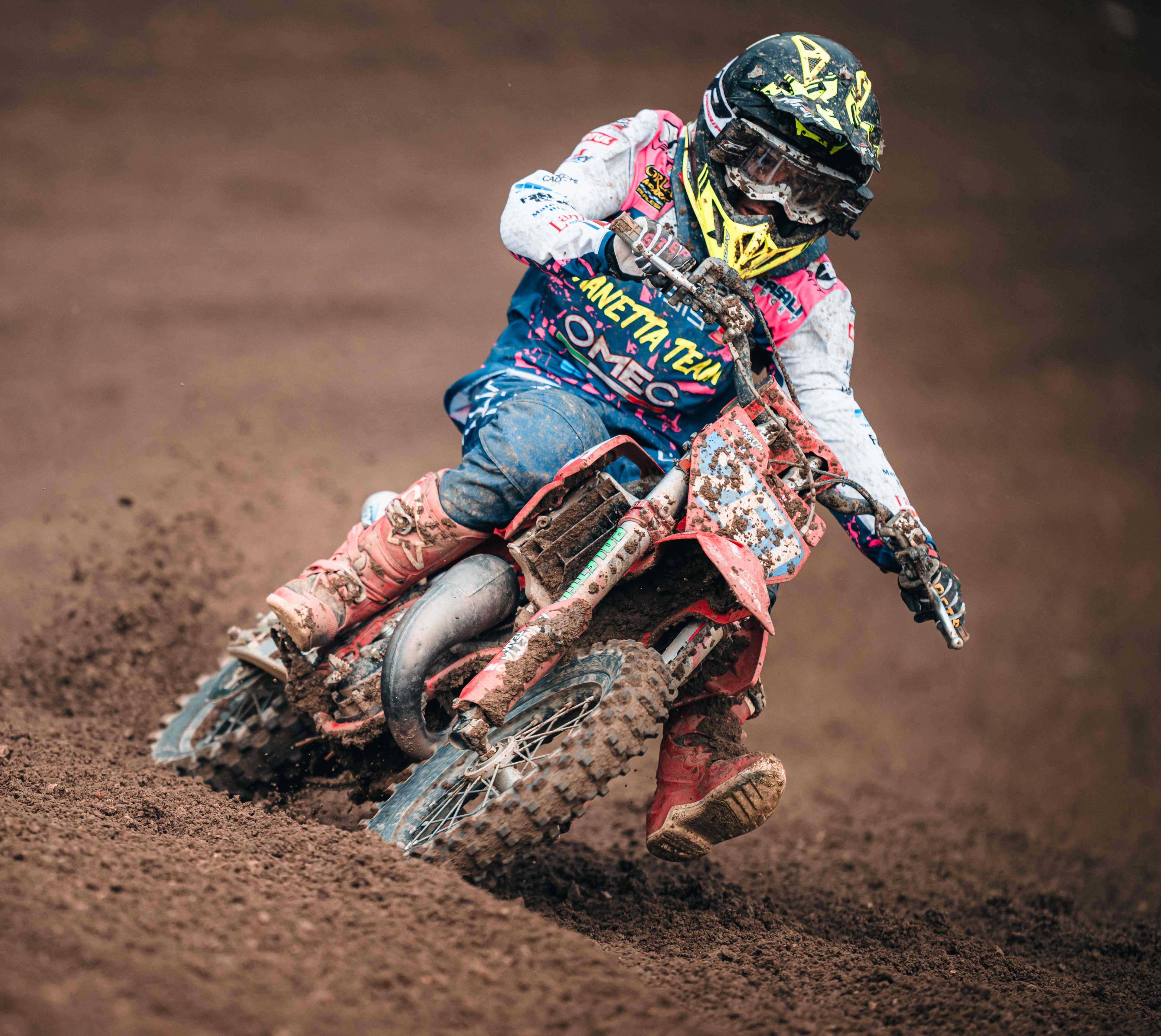 Mattia Vertua al suo debutto a Loket