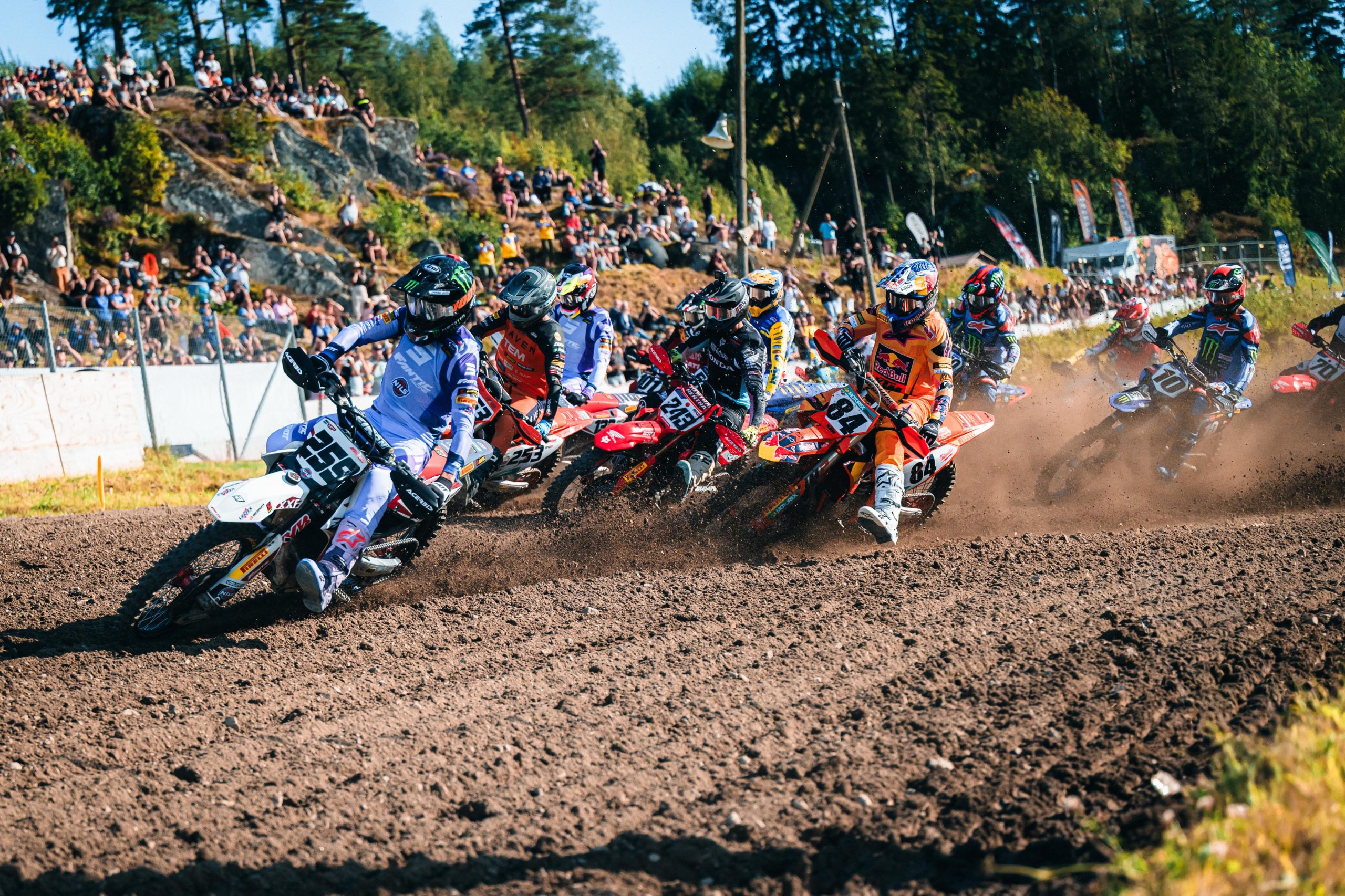 Holeshot Qualifying race - MXGP Svezia Glenn Coldenhoff #259