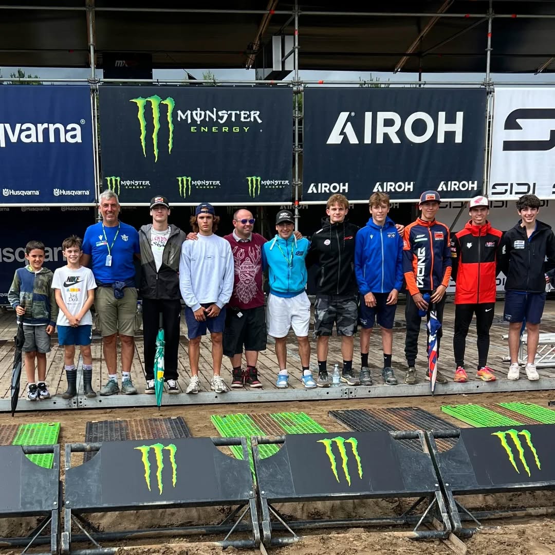 I ragazzi facenti parte del progetto Pata talenti azzurri a Lommel