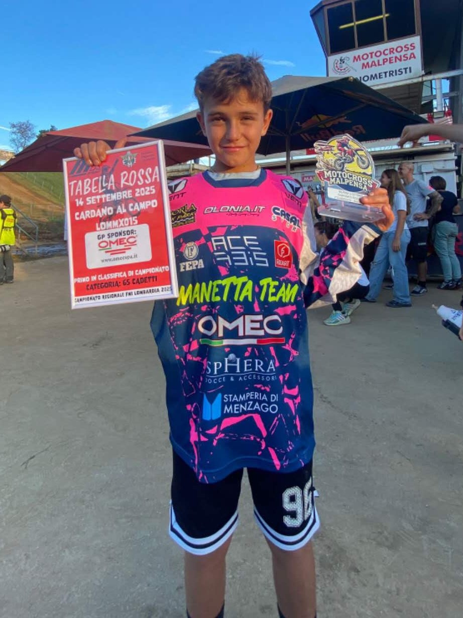 Federico Volpe terzo a Malpensa ed ancora tabella Rossa tra i cadetti 65 nel regionale lombardo