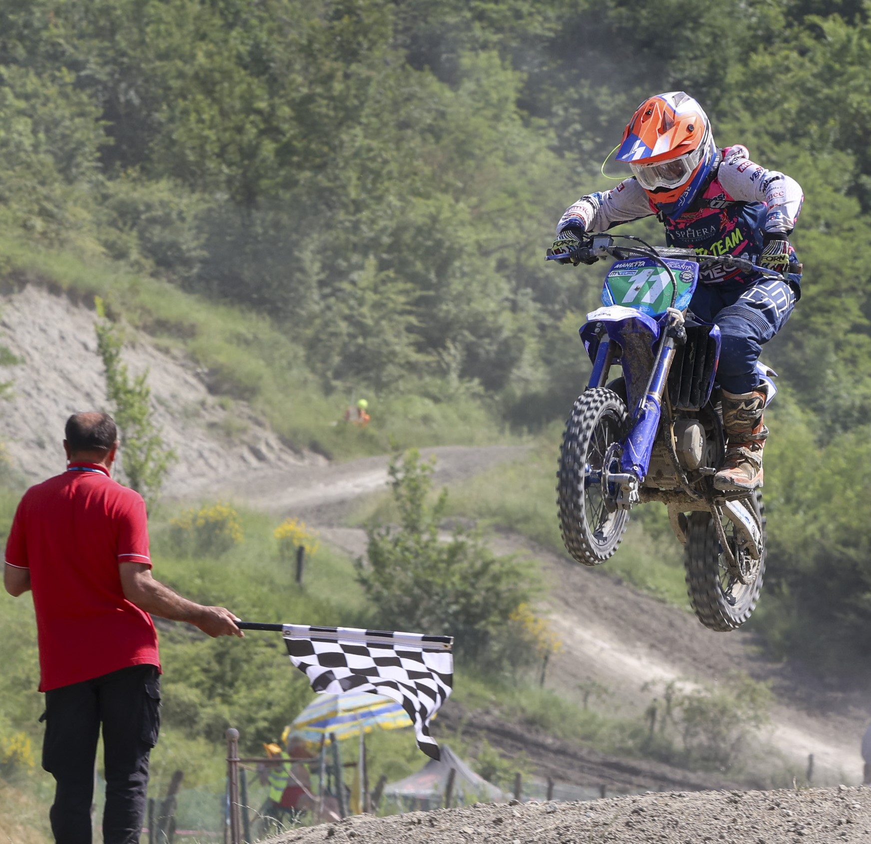 Ludovico Riganti vincitore a Malpensa tra i debuttanti 65cc