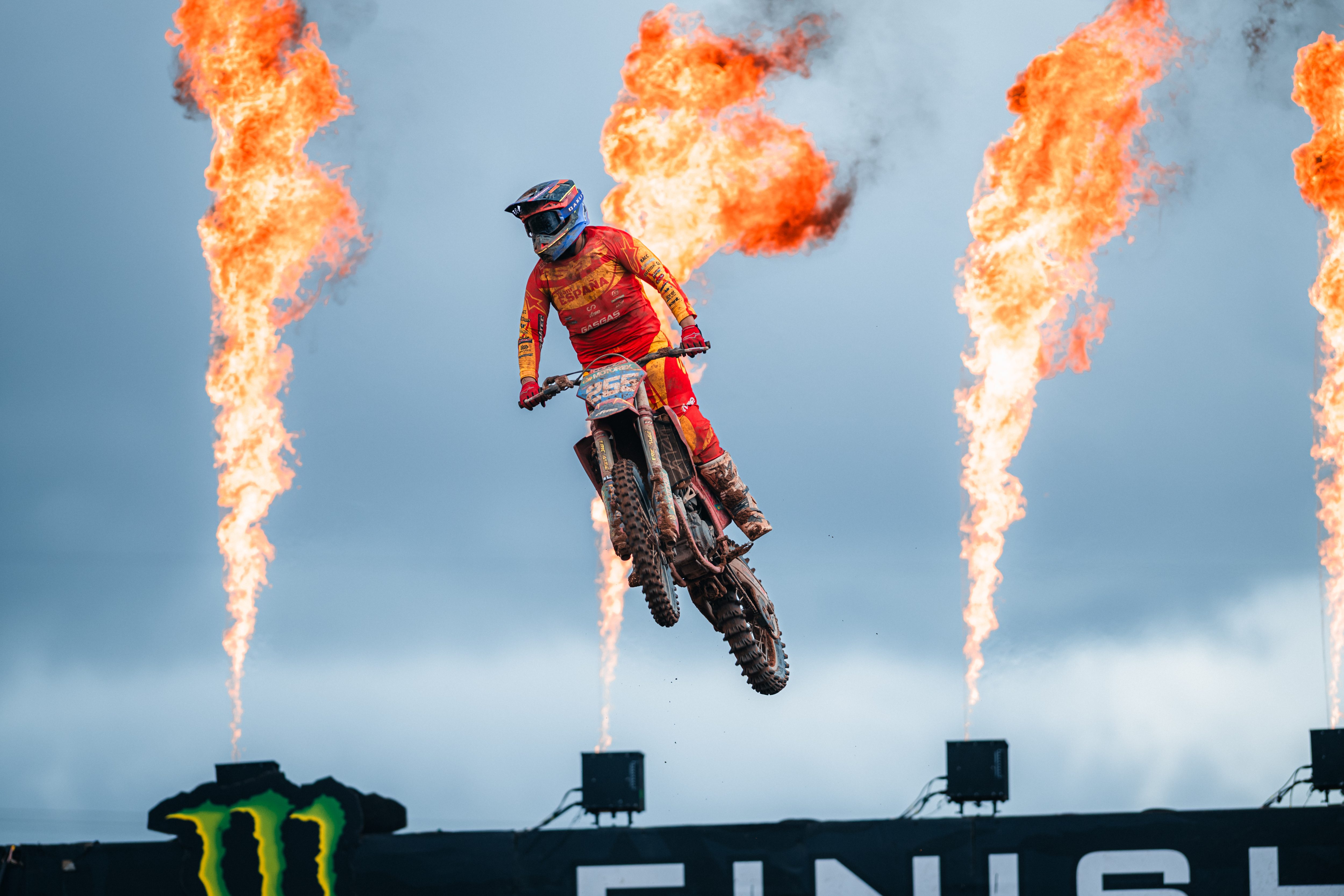 Daniela Guillen all'arrivo vittorioso di gara-2