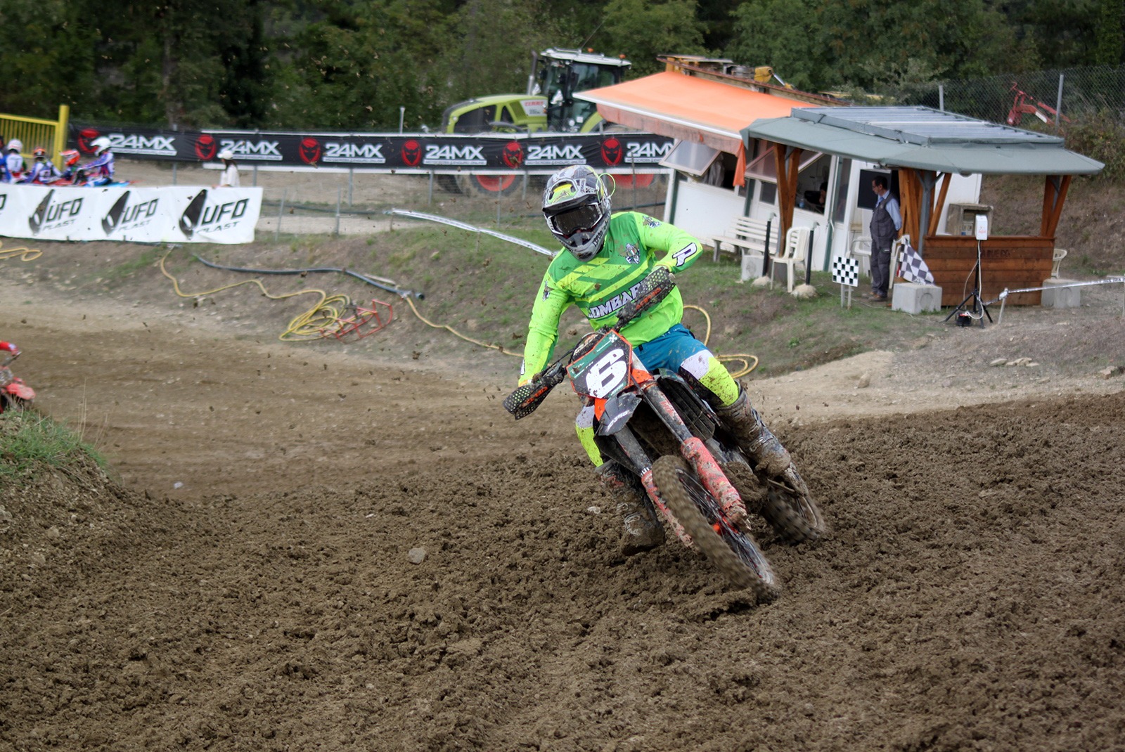 Marcello Disetti in azione a Città di Castello - ph. radio rider