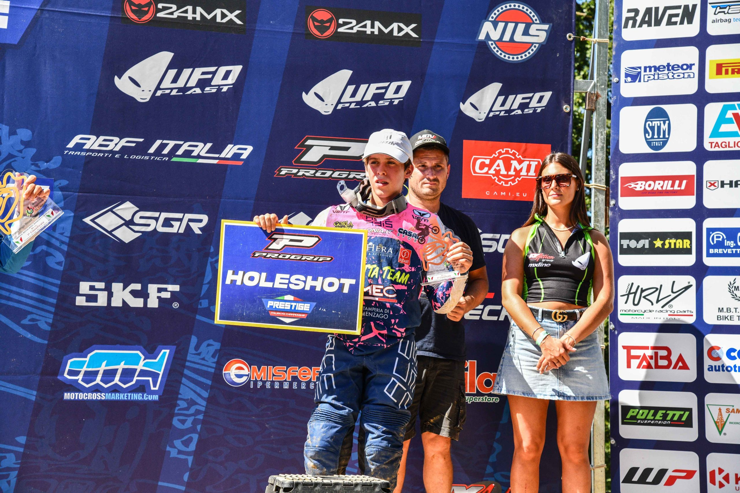 Premio holeshot per Edoardo Riganti