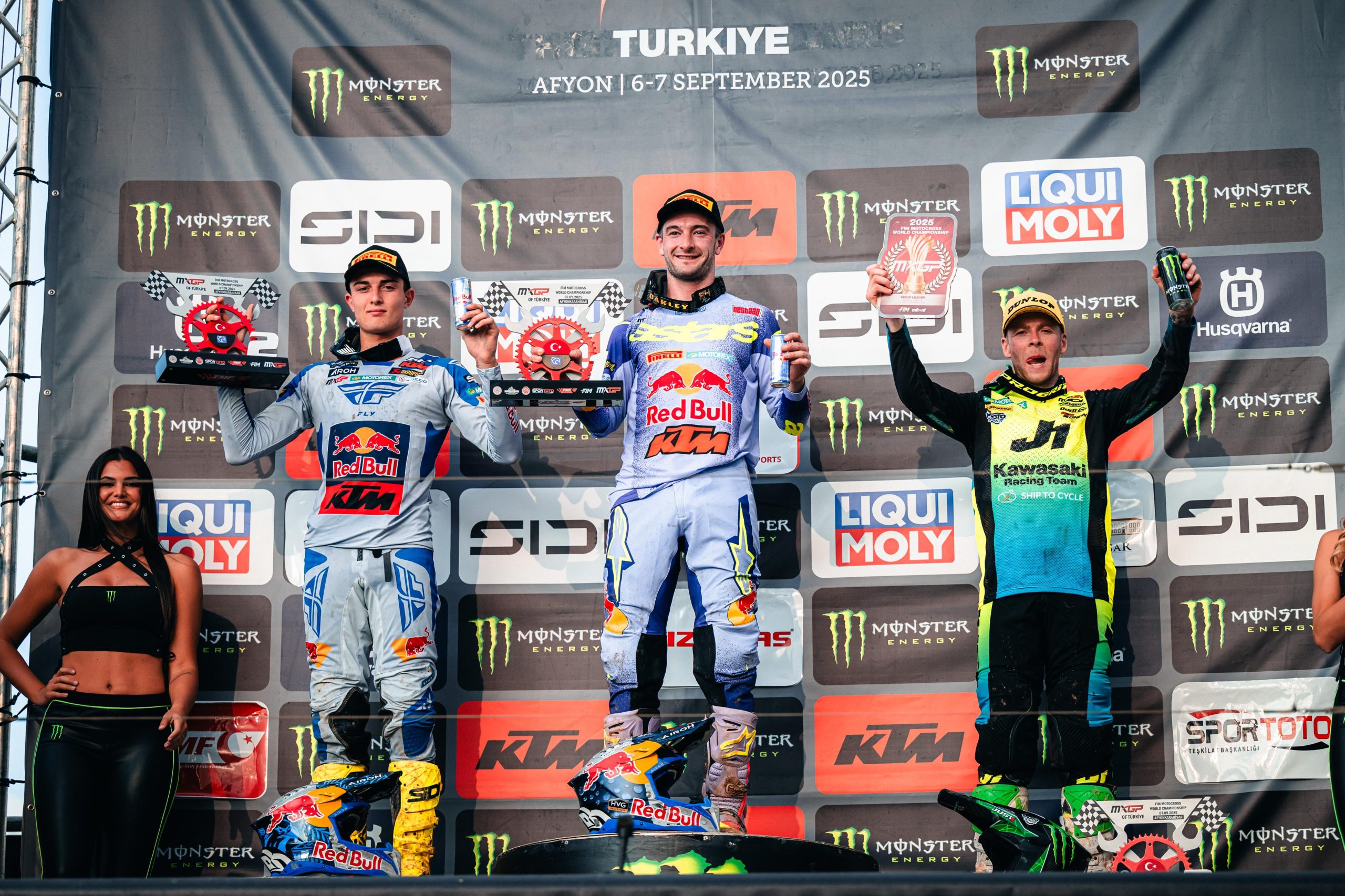 podio MXGP Turchia 2025
